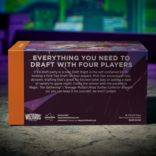 Detalle 2 de Serata di draft MTG Tartarughe Ninja