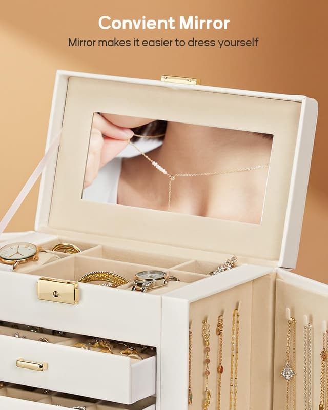 Thumbnail 6 de Homde Jewelry Box 10.43" Large Organizer 💍