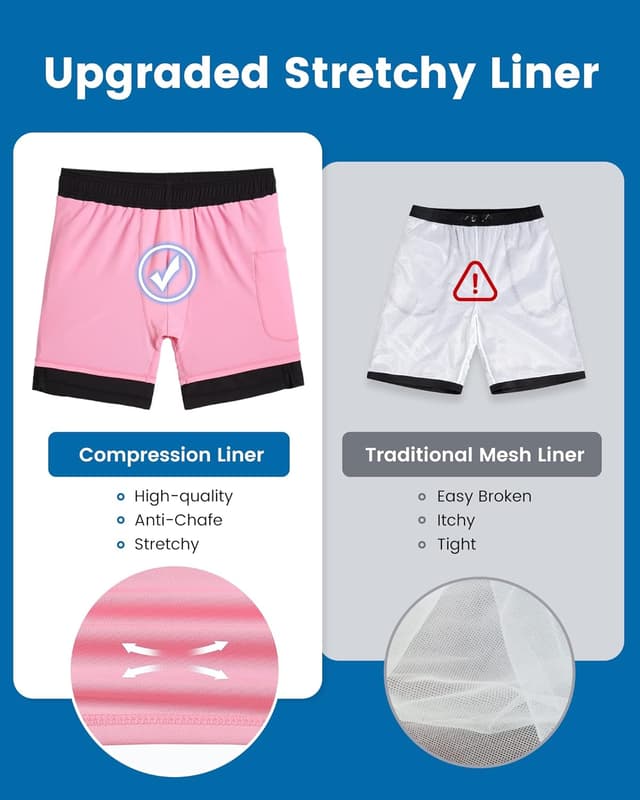 Thumbnail 1 de MaaMgic 7in Mens Swim Shorts with Compression Liner