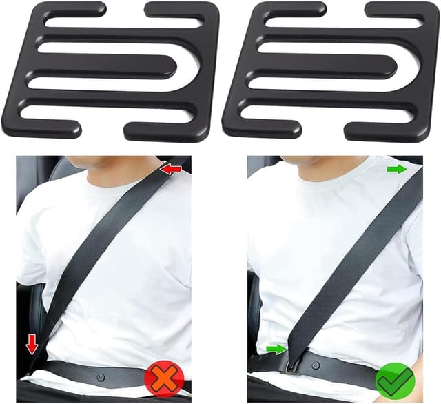 Imagen de Car Seat Belt Clips Adjuster Universal metal clip en OfertitasTOP
