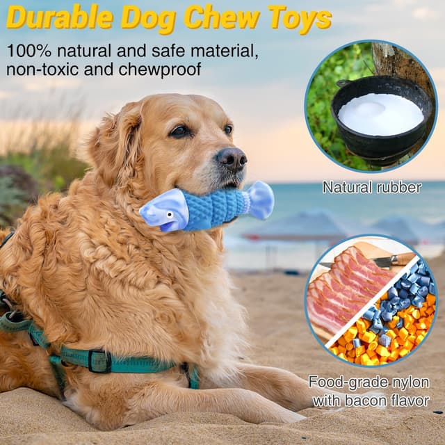 Thumbnail 2 de WinTour Tough Dog Toy for Aggressive Chewers