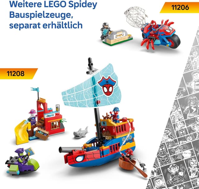 Thumbnail 6 de LEGO Marvel Spidey und seine Super-Freunde 11207 Unterwasserfahrzeuge mit 3 U-Booten und 3 Minifiguren