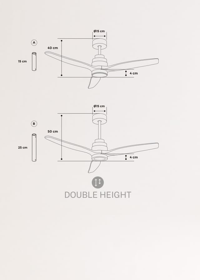 Thumbnail 6 de CREATE WINDSTYLANCE NATURAL WOOD ventilador de techo