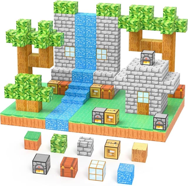 Imagen de JauniQ Costruzioni Magnetiche 100 pezzi 🧩 en OfertitasTOP