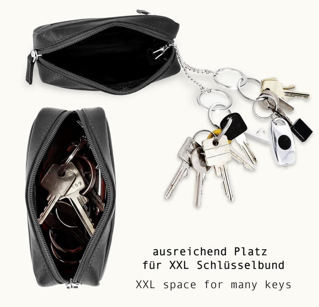 Thumbnail 5 de MANAGE XXL Schlüsselmäppchen aus Leder für Schlüssel