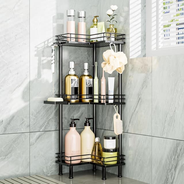 Imagen de Consumest Corner Shower Caddy 3-Tier Organizer en OfertitasTOP