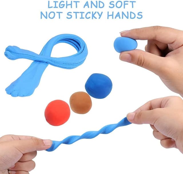 Detalle de YILAIDA Air Dry Clay (24-colour set) – non-toxic ultra-light modelling clay for creative learning