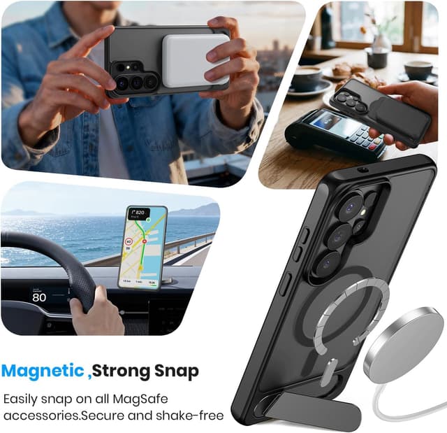 Detalle de Hoerrye S26 Ultra MagSafe case