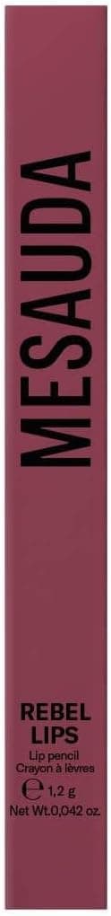 Detalle de Mesauda Rebelips Currant: matita labbra waterproof in plastica temperabile
