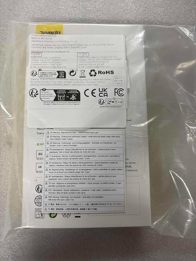 Detalle de JEMDO Schutzhülle für Nintendo Switch 2 (2025) – stoßfestes TPU Case mit rutschfestem Griffmotiv