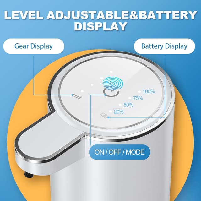 Thumbnail 1 de Seifenspender Automatisch 380 ml wandmontiert