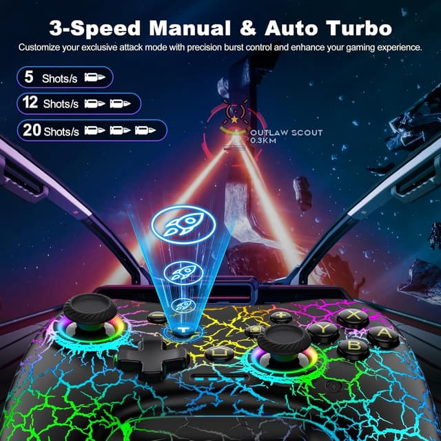 Thumbnail 3 de HASACOOL Switch Controller Wireless Pro for Switch