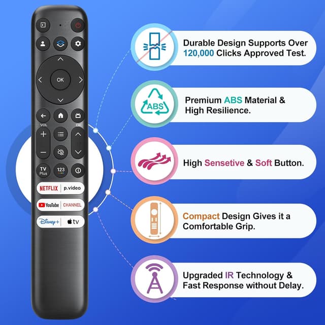 Thumbnail 6 de TCL RC813 40 ft Google TV Remote