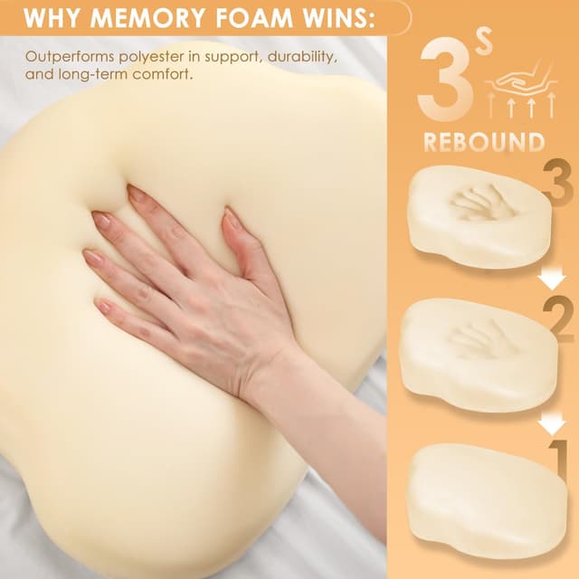 Thumbnail 3 de Chilling Home Schwangerschaftskissen Memory Foam Grau