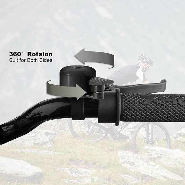 Detalle 2 de Binudum Fahrradklingel 2er Pack Laut und Melodisch