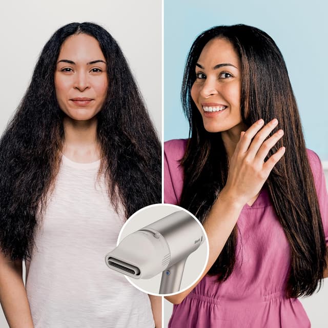 Detalle de Shark STYLE iQ HD120SLEU : sèche-cheveux et styler 3-en-1 ionique, brosse de style et diffuseur