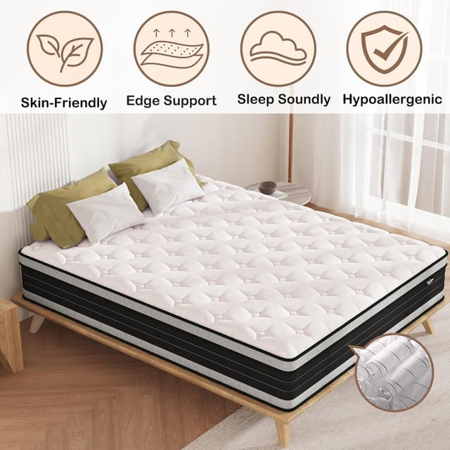 Detalle de Bednew Hybrid Double Mattress 34cm