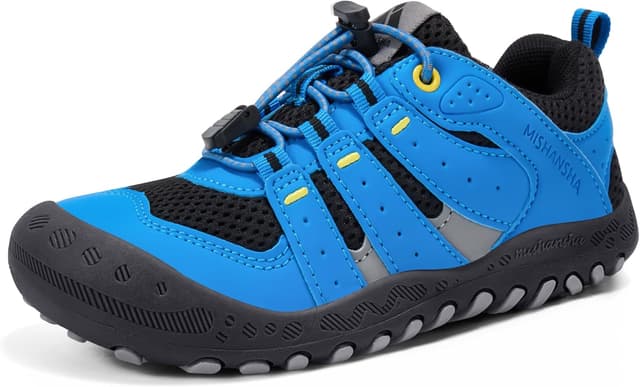 Detalle de Kinder Trekkingschuhe 24-38 mit Schnellverschluss