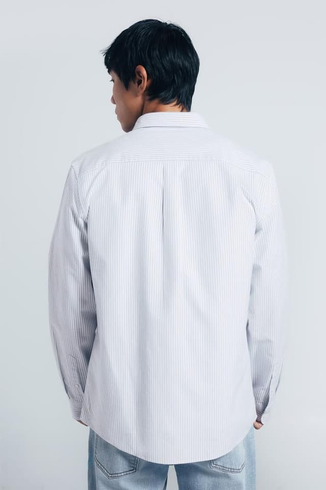 Thumbnail 2 de Springfield Camisa Oxford Rayas con Bordado