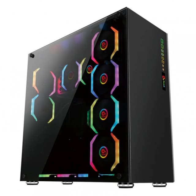 Detalle de talius Avalon Cristal Templado RGB USB 3.0