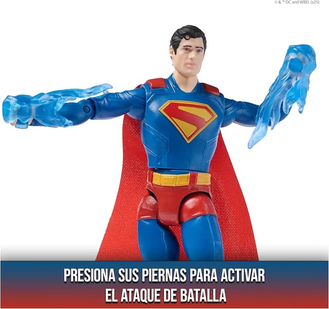 Detalle 2 de SUPERMAN MOVIE 15 cm figura de acción con 2 accesorios