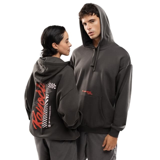 Detalle de Siroko Sudadera Rayo Club RC Squad con capucha