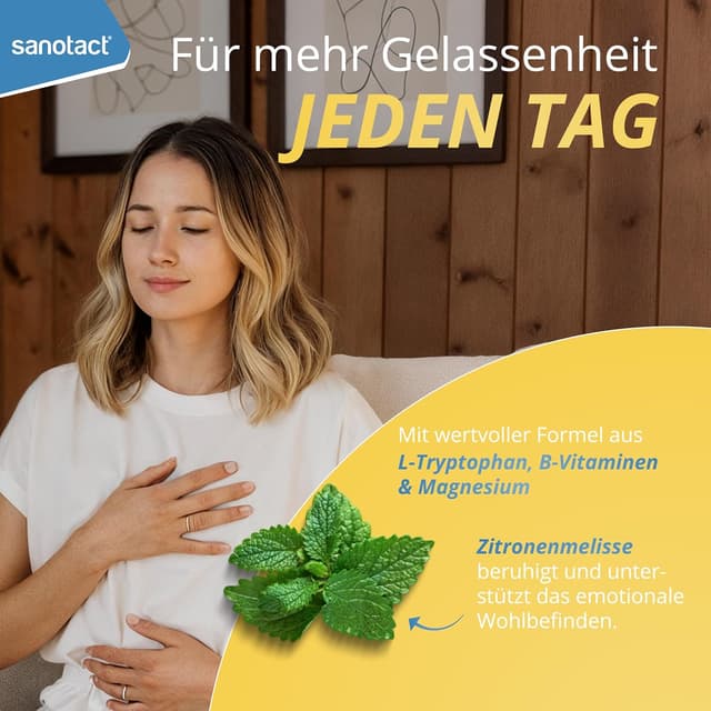 Detalle 2 de sanotact Glücksgefühl 90 Tabletten