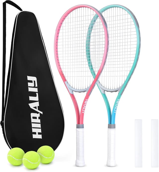 Detalle de HIRALIY 27in Tennis Rackets Set