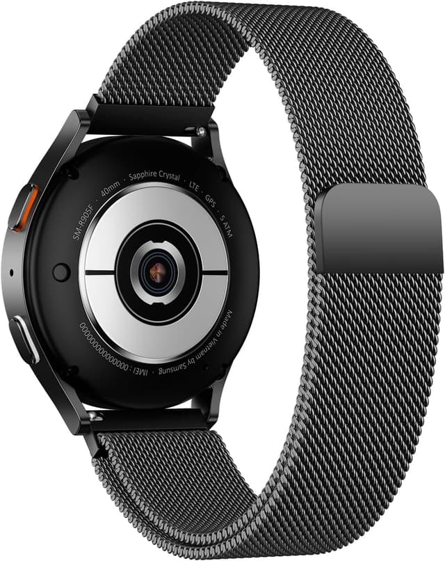 Detalle 2 de LYYLTX Edelstahl Mesh Uhrenarmband 6 Breiten