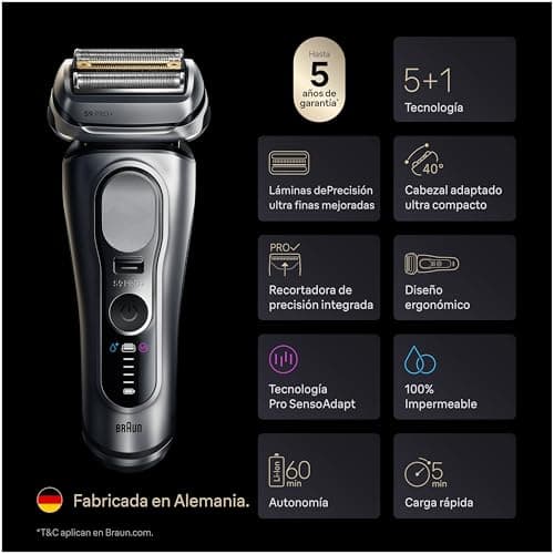 Thumbnail 6 de Braun 9617PSI Afeitadora Series 9 PRO+ 60 min