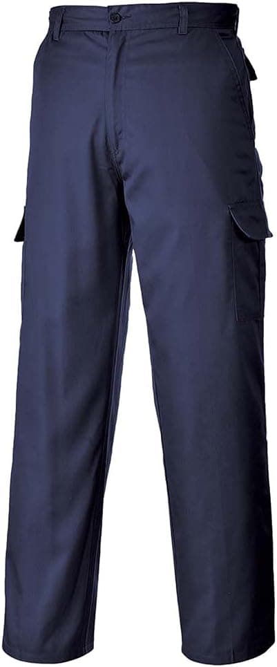 Detalle de Portwest C701 Durable Reinforced Combat Trouser in Navy (Tall) – Size 42