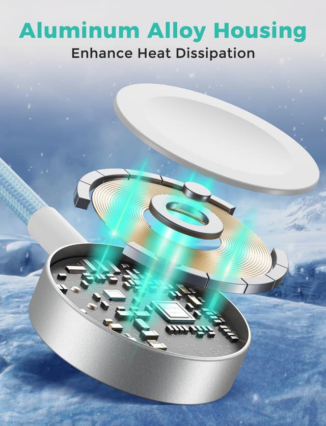 Detalle de 3 in 2 USB C cable for Apple Watch