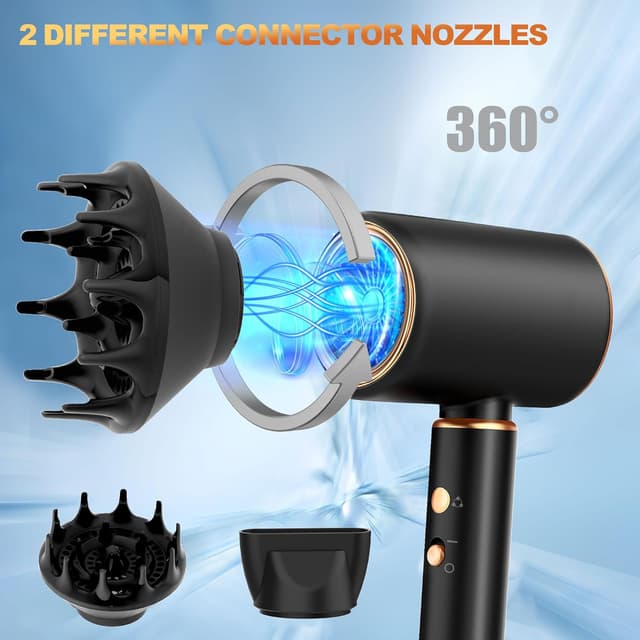 Thumbnail 3 de Haartrockner 2400W Ionen 4‑in‑1