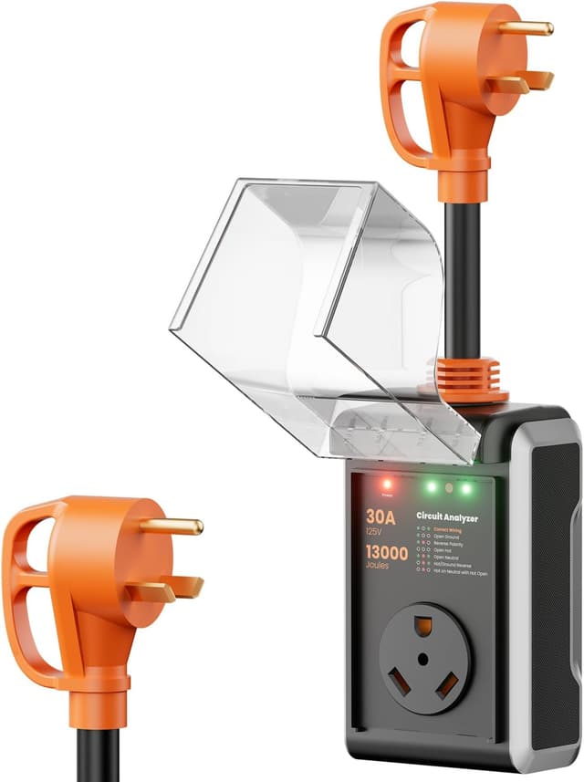 Detalle de CRTBETLIF RV Surge Protector 13000J 30A