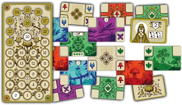 Detalle de Cranio Creations Codex Naturalis CC279: family game tascabile per 2-4 giocatori