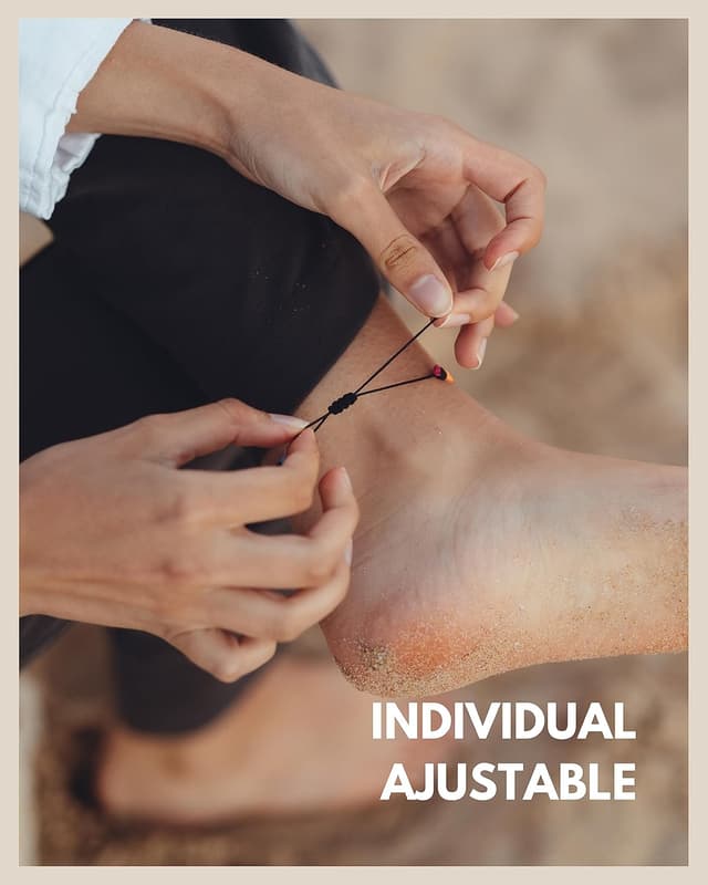 Detalle 1 de GD GOOD.designs Tobillera Etno Ajustable