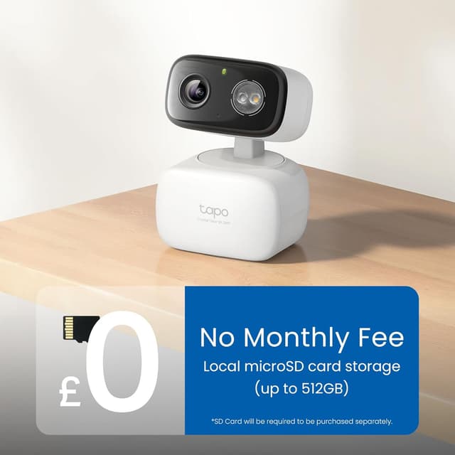 Detalle 2 de Tapo C216 3MP 360° Pan/Tilt outdoor camera