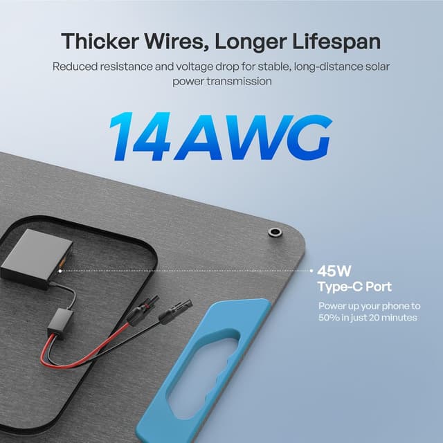 Detalle 2 de Renogy 200W Solar Panel