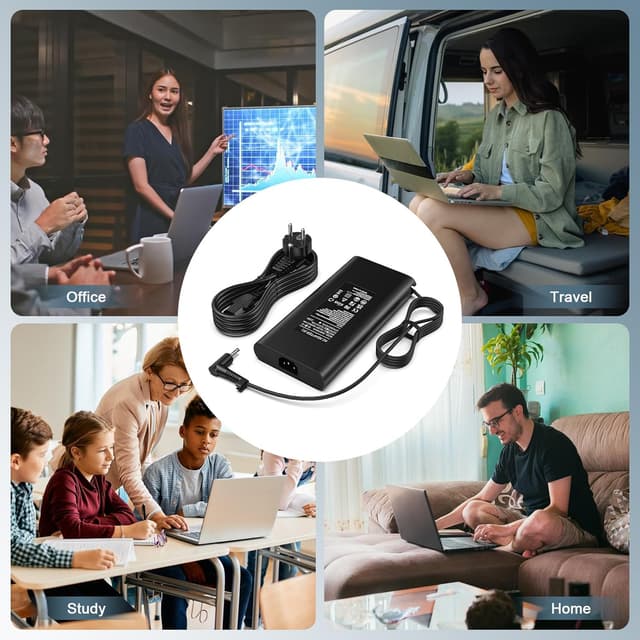 Thumbnail 6 de shefor 230W Netzteil Ladegerät – kompatibel mit HP Omen 15/16 und ZBook Fury 16 G9 (19,5V, 11,8A, 4,5×3,0 mm)