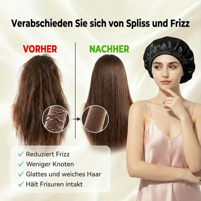 Thumbnail 4 de Aurenity Seidenhaube 19 Momme Schlafen