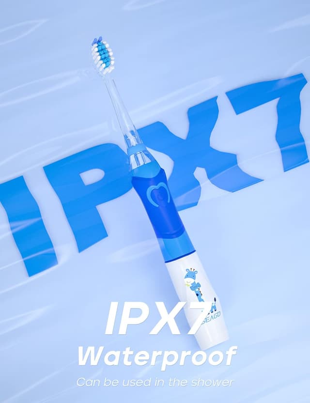 Thumbnail 6 de SEAGO SG-977 Kids Electric Toothbrush, 4 Heads 🪥