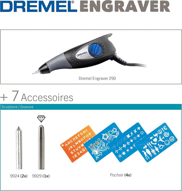 Thumbnail 1 de Dremel 290 graveur 6 000 coups/min đź›