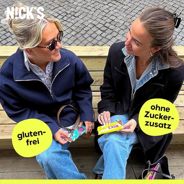 Thumbnail 3 de NICKS Protein Wafer Riegel Peanut Butter 25% Eiweiß