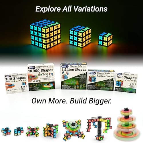 Thumbnail 8 de TOSY Magnet Fidget Spinner Mini con 72 imanes