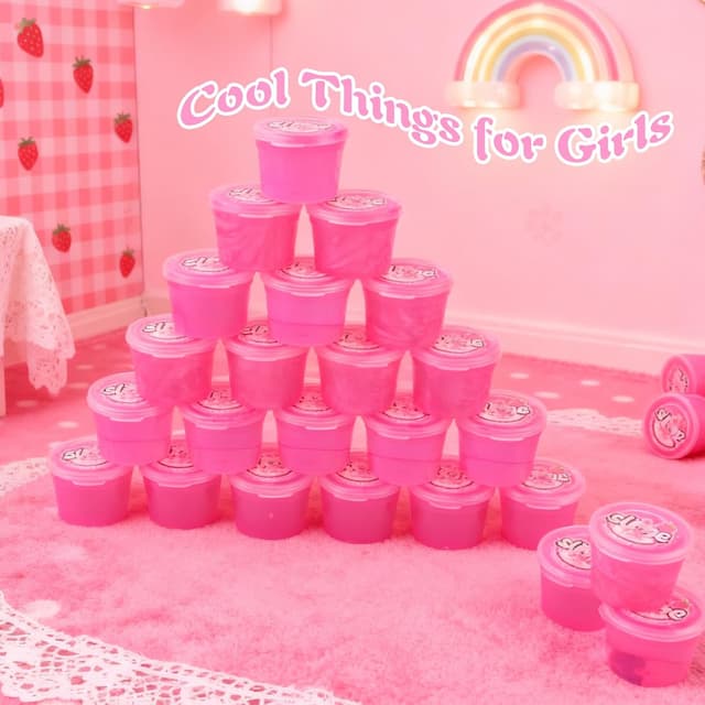 Detalle de 24 Pack Galaxy Slime Kit for Kids