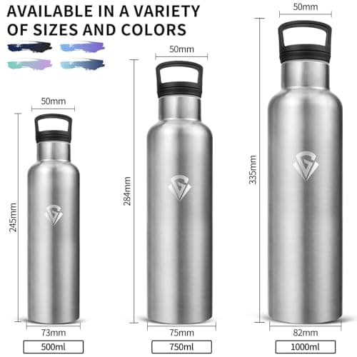 Detalle 2 de Grsta Botella Acero Inoxidable 500 ml 🚰