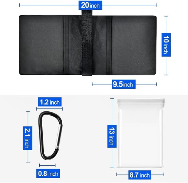 Detalle 2 de EMART 4-teiliges Sandbag-Set für Fotostative (25 x 51 cm) – Nylon-Sandsäcke zur Beschwerung