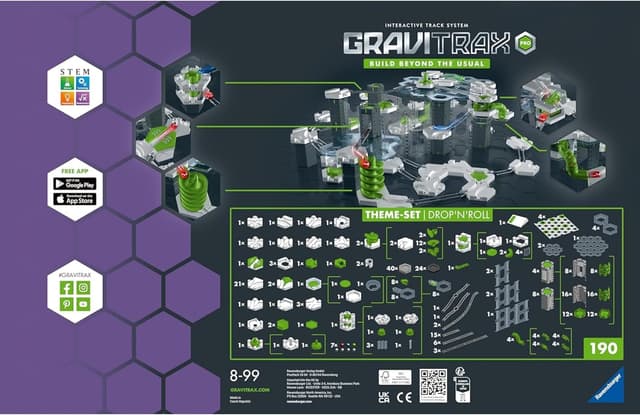 Detalle de Ravensburger GraviTrax PRO ThemeSet: pista per biglie con 190 pezzi