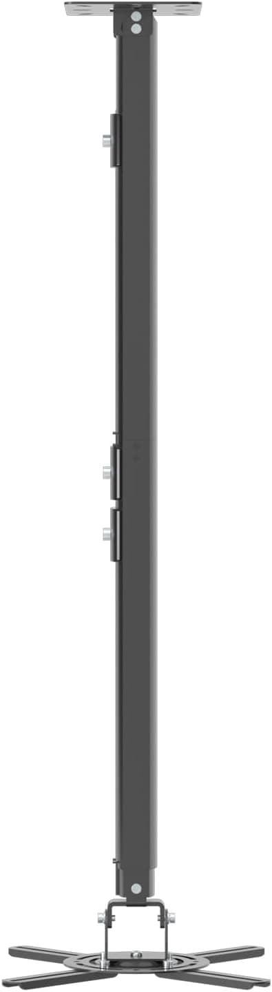 Detalle de suptek Beamer-Deckenhalterung PR05LB (780–1250 mm), 360° drehbar, bis 13,6 kg, schwarz