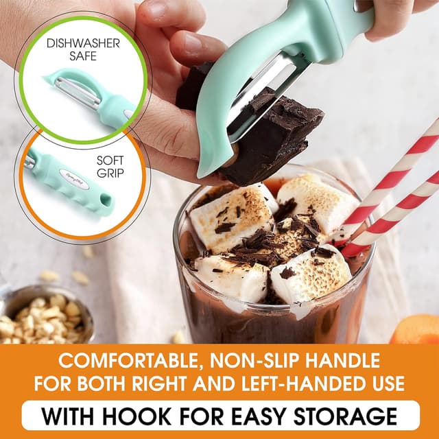 Thumbnail 5 de Spring Chef Premium Swivel Vegetable Peeler 1 🍽